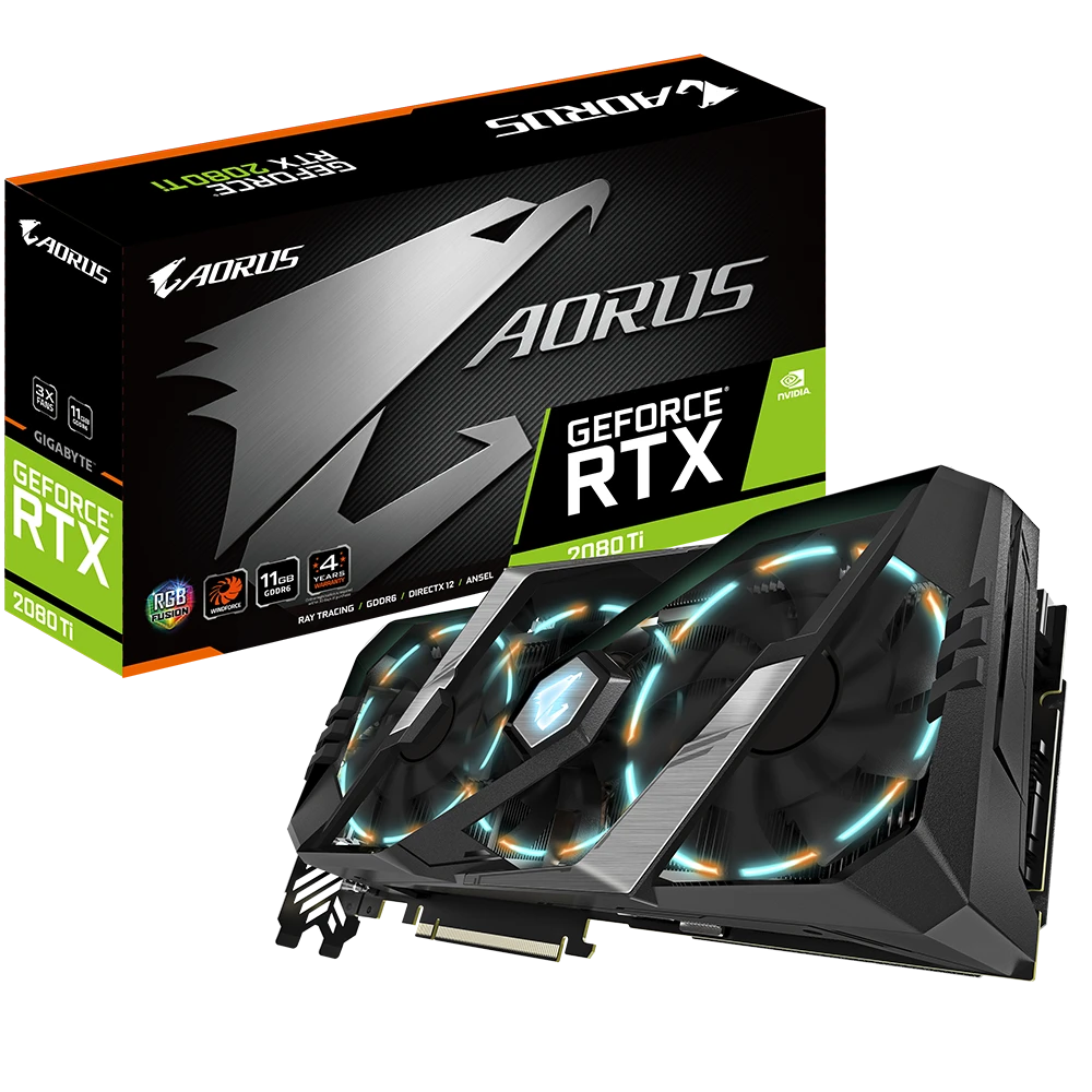 Gigabyte AORUS GeForce RTX 2080 Ti 11G